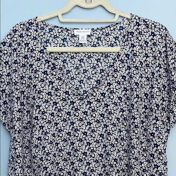 Motherhood Maternity Medium Polyester Blouse Top - Picture 1 of 4